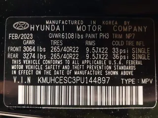 2023 Genesis GV80 с VIN KMUHCESC3PU144897, выставлен на аукционе IAAI как лот 41153742 с пробегом 14 536 миль миль и . История ставок и продаж доступна на DreamBid. Изображение 9.