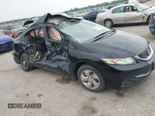 2015 Honda Civic LX with VIN 19XFB2F54FE062844, listed as a IAAI auction lot 42060674 with Not Provided miles and . Bid and sale history available at DreamBid. Image 1.