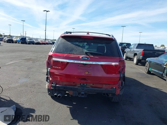 2018 Ford Explorer Platinum with VIN 1FM5K8HT9JGC28564, listed as a IAAI auction lot 41410150 with 56,189 mi miles and . Bid and sale history available at DreamBid. Image 17.