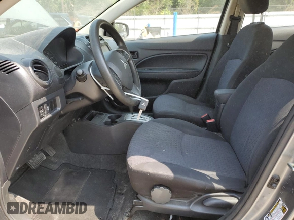 2019 Mitsubishi Mirage ES z VIN ML32A3HJ3KH005396, wystawiony jako Copart lot #59744395 z przebiegiem 88 848 mil mil oraz Szkoda całkowita • Salvage title. Historia ofert i sprzedaży dostępna na DreamBid. Obrazek 7.