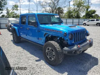2022 Jeep Gladiator Mojave with VIN 1C6JJTEG2NL172679, listed as a Copart auction lot 51756905 with 48,537 mi miles and Salvage title. Bid and sale history available at DreamBid. Image 4.