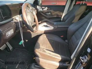 2022 Mercedes-Benz GLS 450 with VIN 4JGFF5KE2NA638388, listed as a Copart auction lot 48832604 with 34,299 mi miles and Salvage Title. Bid and sale history available at DreamBid. Image 7.