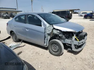 2024 Mitsubishi Mirage ES z VIN ML32FUFJ3RHF03802, wystawiony jako Copart lot #47757585 z przebiegiem 19 944 mil mil oraz Szkoda całkowita • Salvage title. Historia ofert i sprzedaży dostępna na DreamBid. Obrazek 4.