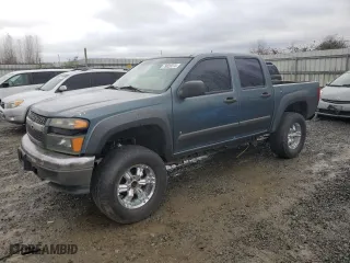 2007 Chevrolet Colorado LT w/2LT with VIN 1GCDT13E978110966, listed as a Copart auction lot 79820074 with 184,370 mi miles and Salvage Title. Bid and sale history available at carsss.com. Image 1.