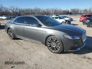 2017 Lincoln Continental Select with VIN 1LN6L9TK0H5605214, listed as a Copart auction lot 88552245 with 108,931 mi miles and Salvage Title. Bid and sale history available at DreamBid. Image 4.