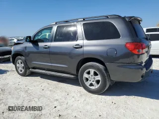 2012 Toyota Sequoia SR5 with VIN 5TDZM5G11CS003448, listed as a Copart auction lot 77208904 with 287,106 mi miles and Salvage Title. Bid and sale history available at carsss.com. Image 2.