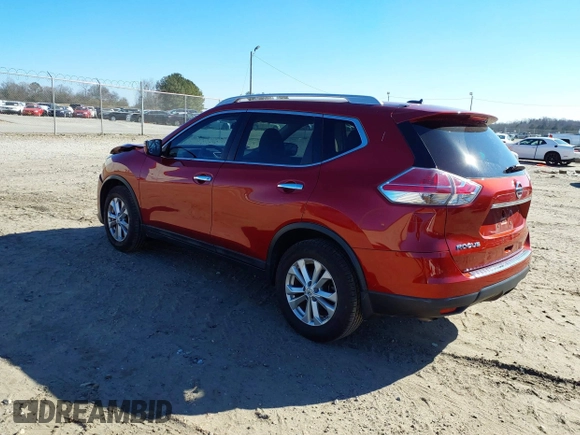 2015 Nissan Rogue SL with VIN 5N1AT2MTXFC927747, listed as a IAAI auction lot 41336830 with 82,098 mi miles. Bid and sale history available at carsss.com. Image 3.