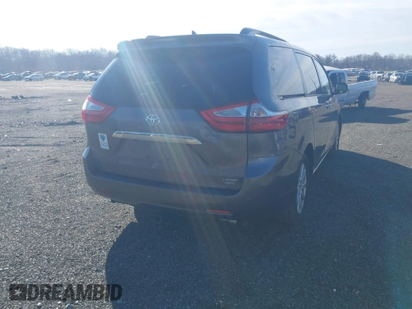 2016 Toyota Sienna Ltd with VIN 5TDDK3DC9GS140380, listed as a IAAI auction lot 41753383 with 215,123 mi miles. Bid and sale history available at carsss.com. Image 4.