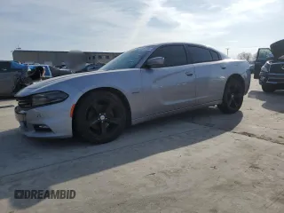 2016 Dodge Charger R/T with VIN 2C3CDXCT1GH222900, listed as a Copart auction lot 44512565 with 152,647 mi miles and Salvage title. Bid and sale history available at DreamBid. Image 1.