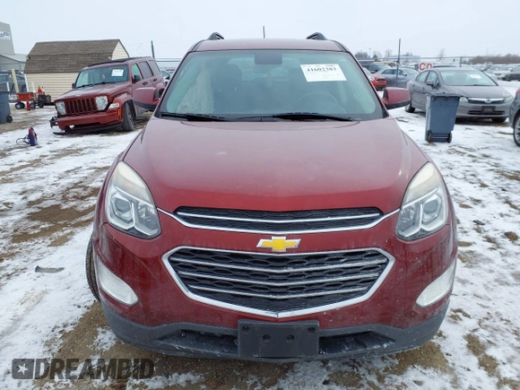 2016 Chevrolet Equinox LT with VIN 2GNALCEK4G6316453, listed as a IAAI auction lot 41602383 with 141,983 mi miles and . Bid and sale history available at carsss.com. Image 12.