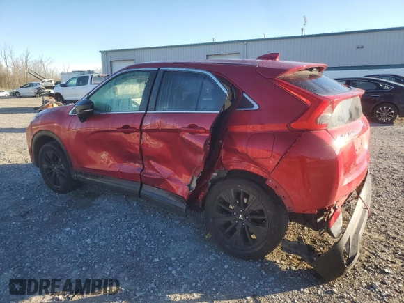 2020 Mitsubishi Eclipse Cross LE with VIN JA4AT4AA2LZ014356, listed as a Copart auction lot 77603994 with 83,140 mi miles and Salvage title. Bid and sale history available at DreamBid. Image 2.