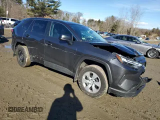 2023 Toyota RAV4 LE with VIN 2T3F1RFV3PC391599, listed as a Copart auction lot 46271115 with 57,776 mi miles and Salvage Title. Bid and sale history available at carsss.com. Image 4.