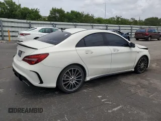 2018 Mercedes-Benz CLA 250 with VIN WDDSJ4EB6JN520320, listed as a Copart auction lot 65221945 with 114,514 mi miles and Salvage title. Bid and sale history available at DreamBid. Image 3.