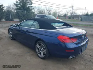 2017 BMW 6 Series 650i with VIN WBA6F5C55HD996913, listed as a IAAI auction lot 41876133 with 42,338 mi miles. Bid and sale history available at carsss.com. Image 3.