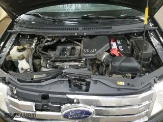 2009 Ford Edge SEL with VIN 2FMDK38C59BA64957, listed as a Copart auction lot 44806385 with 191,169 mi miles and Clean Title. Bid and sale history available at carsss.com. Image 12.