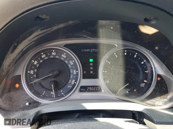 2008 Lexus IS 250 with VIN JTHBK262985068799, listed as a Copart auction lot 54976905 with 296,653 mi miles and Salvage Title. Bid and sale history available at DreamBid. Image 9.