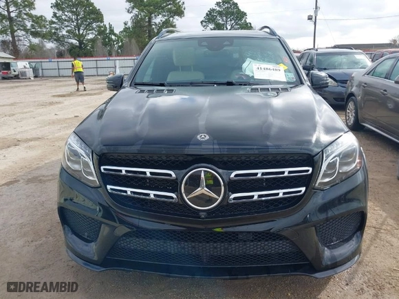 2017 Mercedes-Benz GLS with VIN 4JGDF7DE3HA952393, listed as a IAAI auction lot 41486489 with 86,350 mi miles. Bid and sale history available at carsss.com. Image 12.