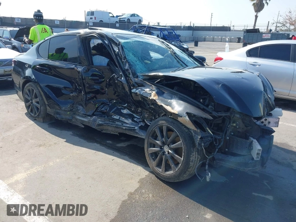 2013 Lexus GS 350 with VIN JTHBE1BL6D5028190, listed as a IAAI auction lot 42152833 with Not Provided miles. Bid and sale history available at carsss.com. Image 1.