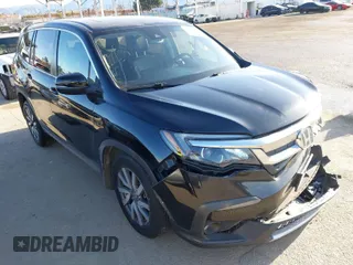 2019 Honda Pilot EX-L with VIN 5FNYF6H5XKB088337, listed as a IAAI auction lot 41944639 with 111,396 mi miles. Bid and sale history available at carsss.com. Image 1.