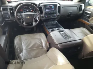 2017 Chevrolet Silverado 1500 LTZ with VIN 3GCPCSEC7HG294959, listed as a Copart auction lot 45049545 with 198,686 mi miles and Salvage Title. Bid and sale history available at DreamBid. Image 8.