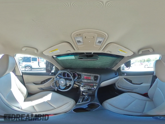 2014 Kia Optima EX with VIN 5XXGN4A76EG311621, listed as a Copart auction lot 49707395 with 66,968 mi miles and Salvage Title. Bid and sale history available at carsss.com. Image 13.