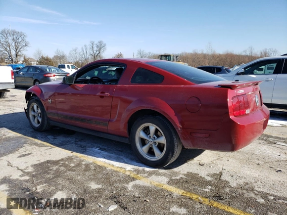 2009 Ford Mustang with VIN 1ZVHT80NX95136895, listed as a Copart auction lot 37540284 with 170,109 mi miles and Salvage Title. Bid and sale history available at carsss.com. Image 2.