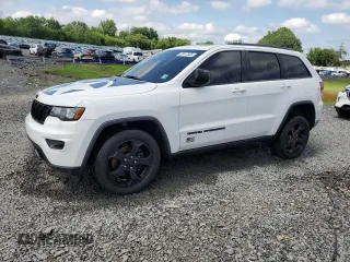 2021 Jeep Grand Cherokee Laredo X with VIN 1C4RJFAG3MC737488, listed as a Copart auction lot 57477525 with 49,030 mi miles and Salvage title. Bid and sale history available at DreamBid. Image 1.