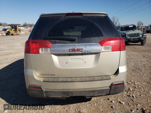 2013 GMC Terrain SLE with VIN 2GKALMEK6D6176257, listed as a Copart auction lot 48582635 with 124,226 mi miles and Salvage Title. Bid and sale history available at DreamBid. Image 6.