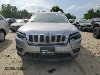 2020 Jeep Cherokee Latitude Plus with VIN 1C4PJLLB9LD625987, listed as a Copart auction lot 55484324 with 67,452 mi miles and Salvage Title. Bid and sale history available at carsss.com. Image 5.