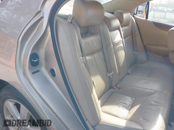 2006 Lexus ES 350 with VIN JTHBA30G365166074, listed as a IAAI auction lot 41291013 with 266,495 mi miles and . Bid and sale history available at DreamBid. Image 8.