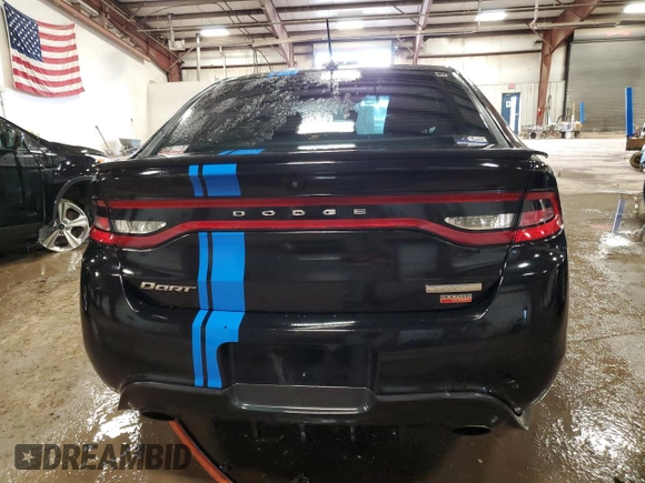 2013 Dodge Dart Limited with VIN 1C3CDFCHXDD328177, listed as a Copart auction lot 47196205 with 179,553 mi miles and Clean Title. Bid and sale history available at carsss.com. Image 6.