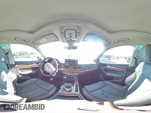 2022 Audi Q5 S line Premium Plus with VIN WA1EAAFY7N2050583, listed as a Copart auction lot 49108475 with 34,090 mi miles and Salvage Title. Bid and sale history available at DreamBid. Image 14.