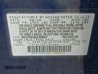 2018 Nissan Kicks SV с VIN 3N1CP5CU0JL529427, выставлен на аукционе IAAI как лот 42115277 с пробегом 65 377 миль миль и . История ставок и продаж доступна на DreamBid. Изображение 9.