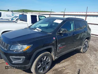 2018 Jeep Compass Trailhawk z VIN 3C4NJDDBXJT238593, wystawiony jako IAAI lot #42075447 z przebiegiem 122 064 mil mil oraz . Historia ofert i sprzedaży dostępna na DreamBid. Obrazek 15.