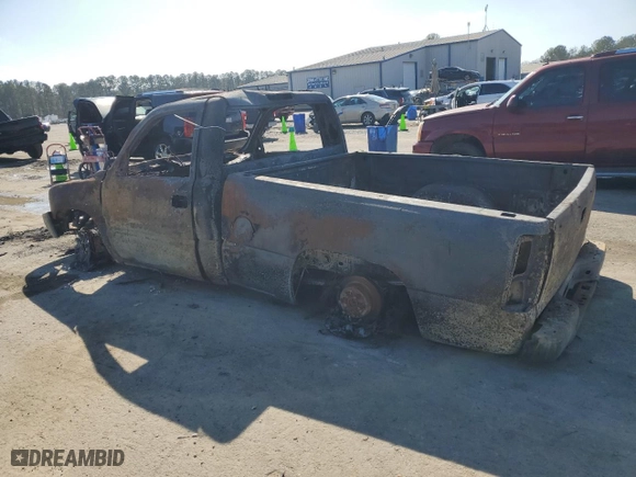 2002 Chevrolet Silverado 1500 LS with VIN 1GCEC14V02Z185478, listed as a Copart auction lot 43778515 with 0 mi miles and Salvage Title. Bid and sale history available at carsss.com. Image 2.