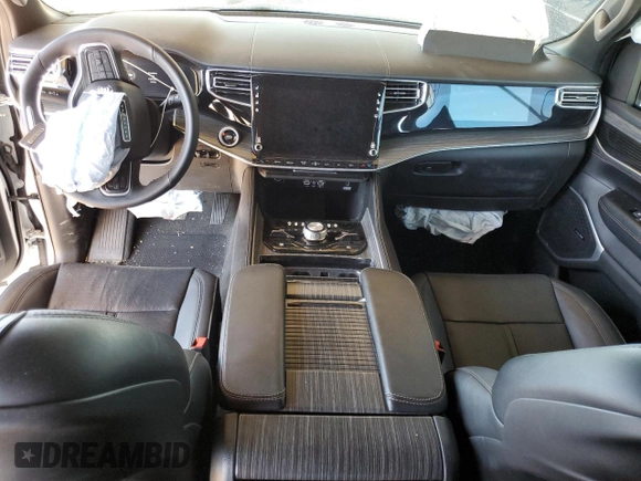 2024 Jeep Wagoneer Series II with VIN 1C4SJVBP4RS107812, listed as a Copart auction lot 56252335 with 14,157 mi miles and Salvage title. Bid and sale history available at DreamBid. Image 8.