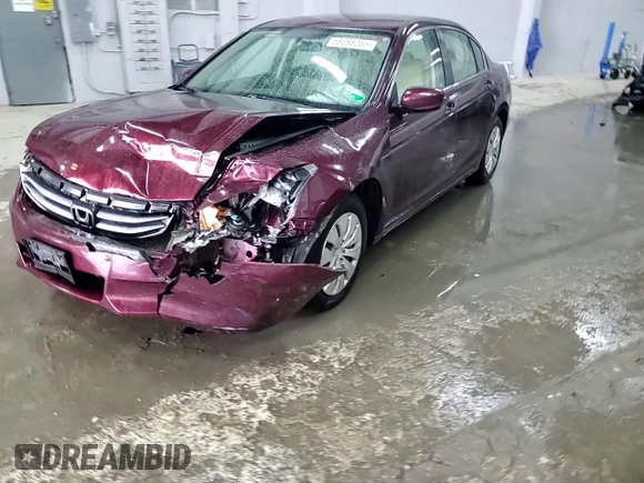 2011 Honda Accord LX with VIN 1HGCP2F38BA144867, listed as a Copart auction lot 58388065 with 130,413 mi miles and Salvage title. Bid and sale history available at DreamBid. Image 13.
