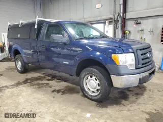 2012 Ford F-150 XL with VIN 1FTNF1ET2CKD76446, listed as a Copart auction lot 49114885 with 137,395 mi miles and Salvage Title. Bid and sale history available at carsss.com. Image 4.