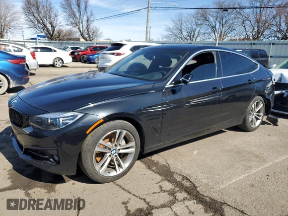2018 BMW 3 Series 340i xDrive with VIN WBA8Y3C57JG451291, listed as a Copart auction lot 45725545 with 75,492 mi miles and Salvage Title. Bid and sale history available at carsss.com. Image 1.