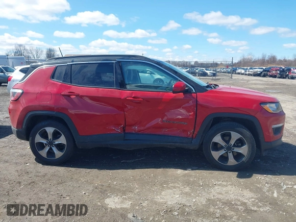 2018 Jeep Compass Altitude with VIN 3C4NJDBBXJT101043, listed as a IAAI auction lot 41937293 with 80,439 mi miles and . Bid and sale history available at carsss.com. Image 14.