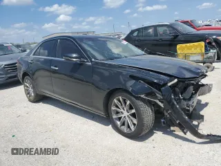 2016 Cadillac CTS Luxury Collection AWD with VIN 1G6AX5SS7G0152866, listed as a Copart auction lot 67030534 with 88,826 mi miles and Salvage Title. Bid and sale history available at DreamBid. Image 4.