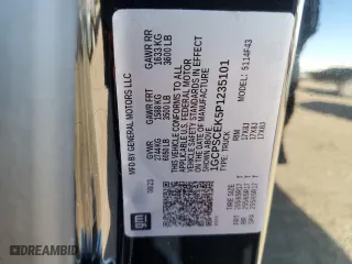 2023 Chevrolet Colorado 2WD LT with VIN 1GCPSCEK5P1235101, listed as a Copart auction lot 77695904 with 6,408 mi miles and Salvage Title. Bid and sale history available at carsss.com. Image 13.