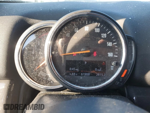 2019 MINI Countryman Cooper with VIN WMZYS7C58K3F45493, listed as a Copart auction lot 72711804 with 61,900 mi miles and Salvage Title. Bid and sale history available at carsss.com. Image 9.