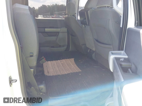 2022 Ford F-150 XL with VIN 1FTFW1E57NFB47648, listed as a IAAI auction lot 42587449 with 38,149 mi miles and . Bid and sale history available at DreamBid. Image 8.