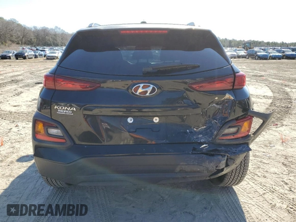 2019 Hyundai Kona SEL with VIN KM8K22AA0KU353612, listed as a Copart auction lot 45549715 with 59,064 mi miles and Salvage Title. Bid and sale history available at DreamBid. Image 6.