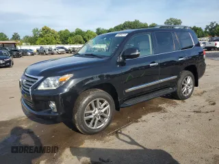 2015 Lexus LX 570 z VIN JTJHY7AX2F4171203, wystawiony jako Copart lot #60094275 z przebiegiem 190 000 mil mil oraz Czysty tytuł • Clean title. Historia ofert i sprzedaży dostępna na DreamBid. Obrazek 1.