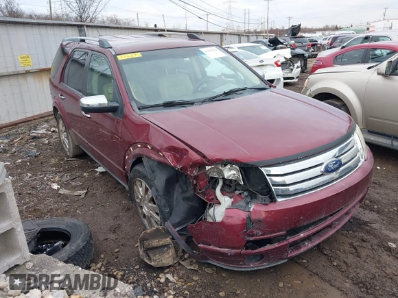 2008 Ford Taurus X Limited z VIN 1FMDK03W58GA36695, wystawiony jako IAAI lot #41472278 z przebiegiem 221 213 mil mil oraz . Historia ofert i sprzedaży dostępna na DreamBid. Obrazek 1.