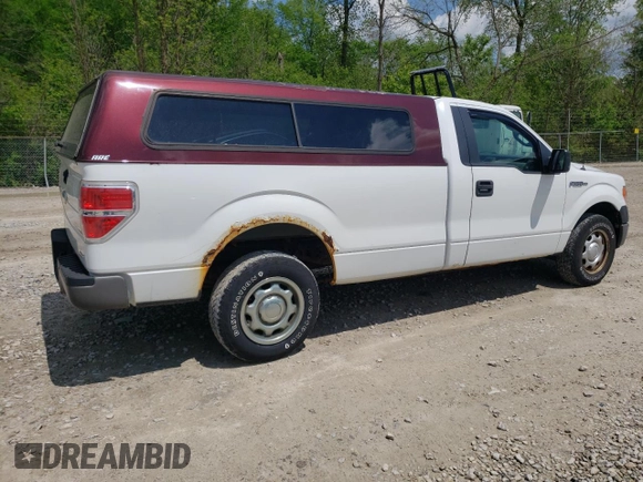 2012 Ford F-150 XL with VIN 1FTMF1CM7CKD81682, listed as a Copart auction lot 57115185 with 166,169 mi miles and Clean title. Bid and sale history available at DreamBid. Image 3.