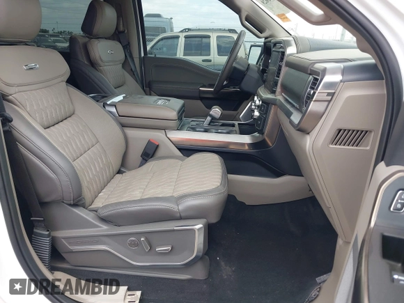 2024 Ford F-150 with VIN 1FTFW7LD1RFB88697, listed as a IAAI auction lot 42143029 with 6,996 mi miles and . Bid and sale history available at DreamBid. Image 5.