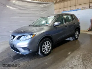 2016 Nissan Rogue S with VIN JN8AT2MV1GW133553, listed as a Copart auction lot 49231645 with 188,530 mi miles and Salvage Title. Bid and sale history available at carsss.com. Image 1.